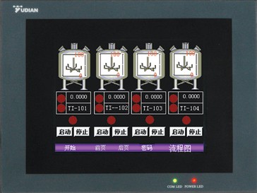宇电AI-2057C/2080C彩色触摸屏无纸记录仪